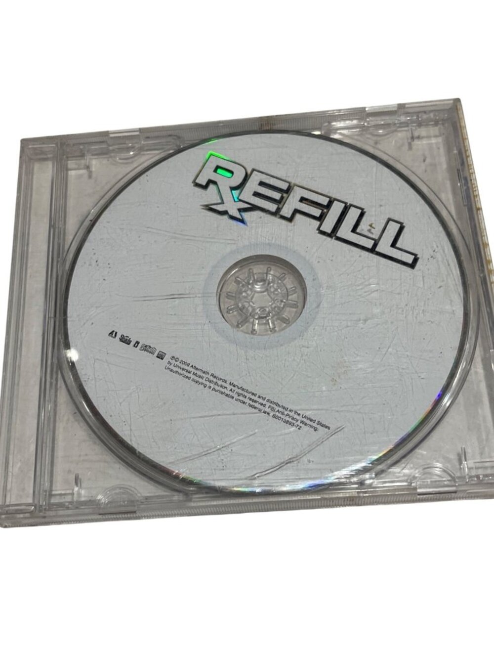 Eminem Refill CD Album 2009 Aftermath Records Clear Jewel Case Used